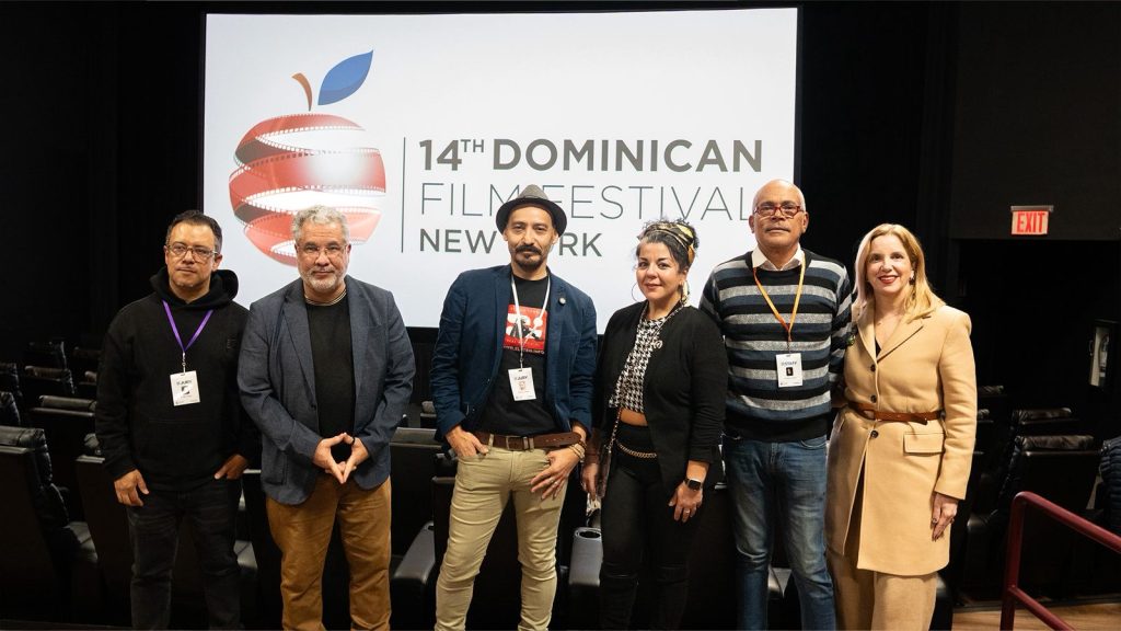 Parte del jurado del DFFNYC 2025 - Freddy Vargas, Edwin Pagán, Ricardo Salazar, Rachel Strauss, Armando Guareño y Elsa Turull